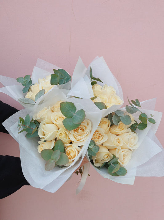 Ivory Roses and Eucalyptus U.K.
