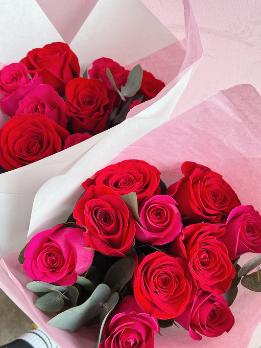 Summer Romance Rose Bouquet  U.K.