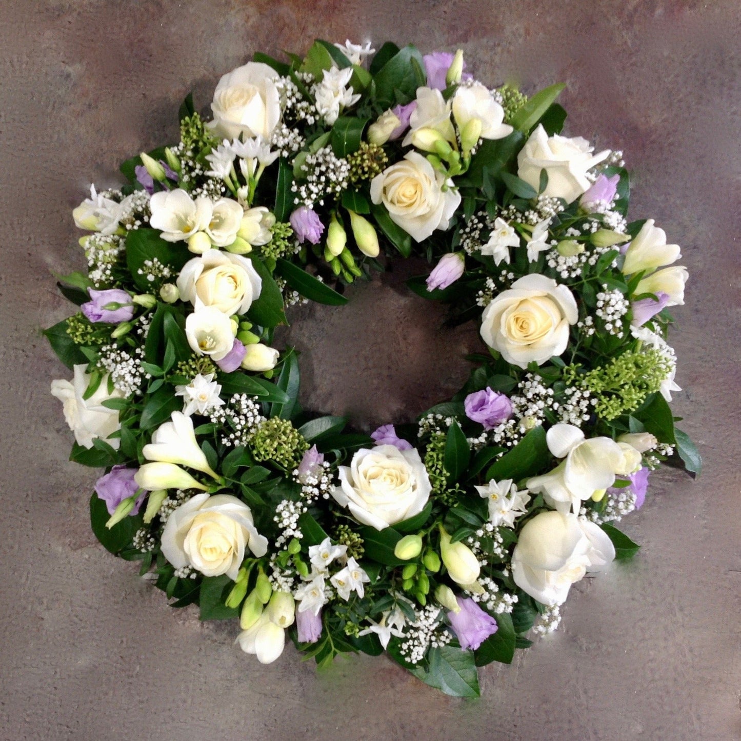 A Hint of Lilac Wreath