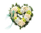 Ivory Spray Roses Open Heart